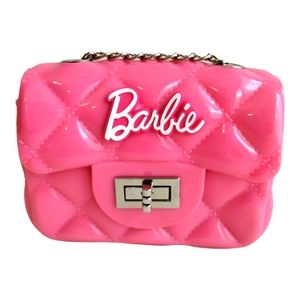 Barbie Miniso Barbiecore Y2K 90s Quilted Patent Purse